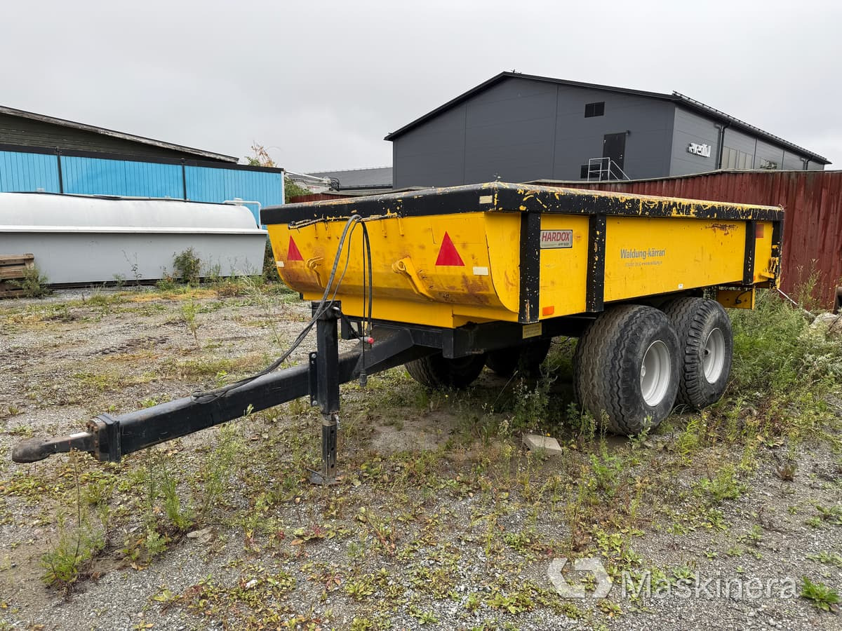 Waldung-Kärran 7 tons tippvagn - Tipper trailer: picture 1 Waldung-Kärran 7 tons tippvagn - Tipper trailer: picture 1