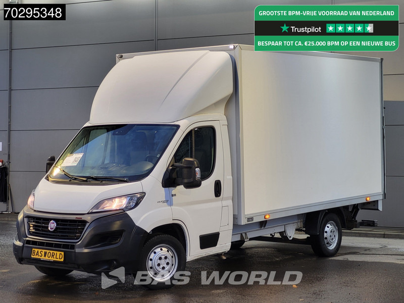 Fiat Ducato 160pk Laadklep Zijdeur Bakwagen LED Airco Cruise Camera Standkachel Euro6 Meubelbak Koffer Airco Cruise control - Box van: picture 1 Fiat Ducato 160pk Laadklep Zijdeur Bakwagen LED Airco Cruise Camera Standkachel Euro6 Meubelbak Koffer Airco Cruise control - Box van: picture 1