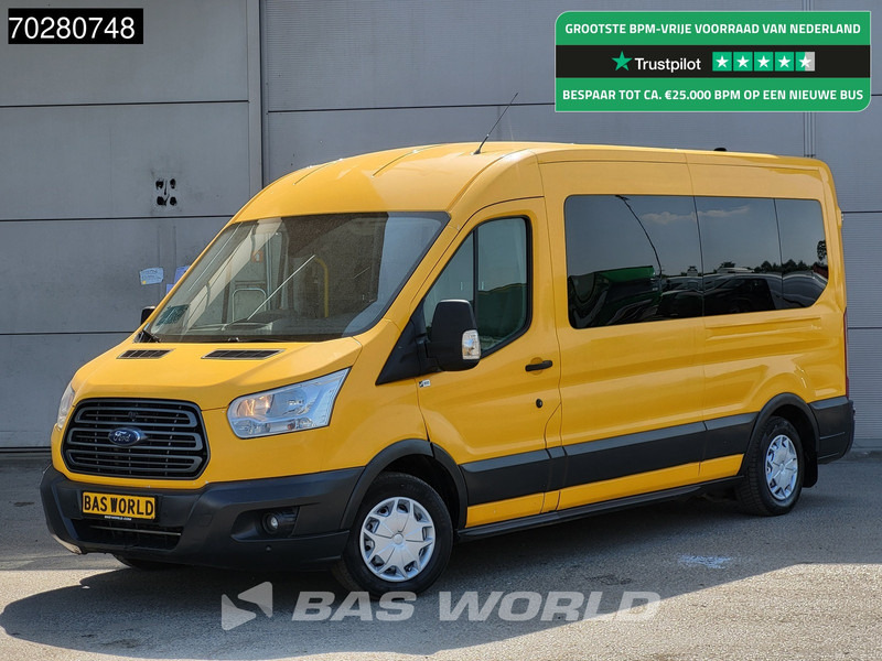 Ford Transit 130pk Personenvervoer Luchtvering Taxi L3H2 Ramp Airco Cruise Parkeersensoren Euro6 Kombi Tourer 9-zitter 9-Sitze 11m3 Airco Cru - Minibus, Passenger van: picture 1 Ford Transit 130pk Personenvervoer Luchtvering Taxi L3H2 Ramp Airco Cruise Parkeersensoren Euro6 Kombi Tourer 9-zitter 9-Sitze 11m3 Airco Cru - Minibus, Passenger van: picture 1