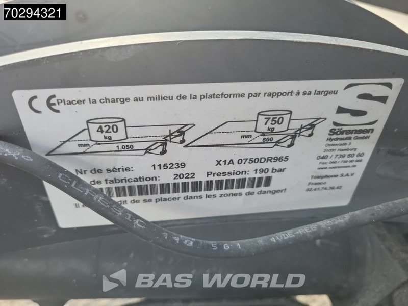 Box van Ford Transit Custom 130PK Laadklep Bakwagen Airco Cruise Euro6 Meubelbak Koffer Bakwagen 19m3 Airco Cruise control: picture 19