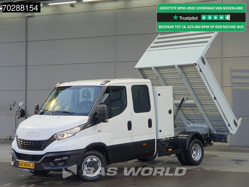 Iveco Daily 35C14 Kipper met Kist Dubbel Cabine Dubbellucht 3,5t Trekhaak Airco Cruise Euro6 Tipper Kieper Benne 2m3 Airco Trekhaak Cruise c - Tipper van: picture 1 Iveco Daily 35C14 Kipper met Kist Dubbel Cabine Dubbellucht 3,5t Trekhaak Airco Cruise Euro6 Tipper Kieper Benne 2m3 Airco Trekhaak Cruise c - Tipper van: picture 1