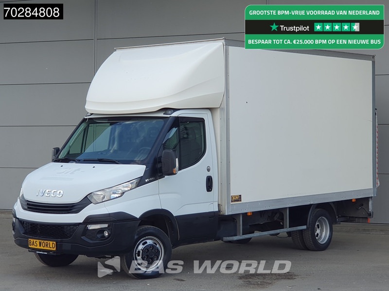 Iveco Daily 35C14 Laadklep Dubbellucht Bakwagen Airco Cruise Euro6 Meubelbak Koffer 21m3 Airco Cruise control - Box van: picture 1 Iveco Daily 35C14 Laadklep Dubbellucht Bakwagen Airco Cruise Euro6 Meubelbak Koffer 21m3 Airco Cruise control - Box van: picture 1