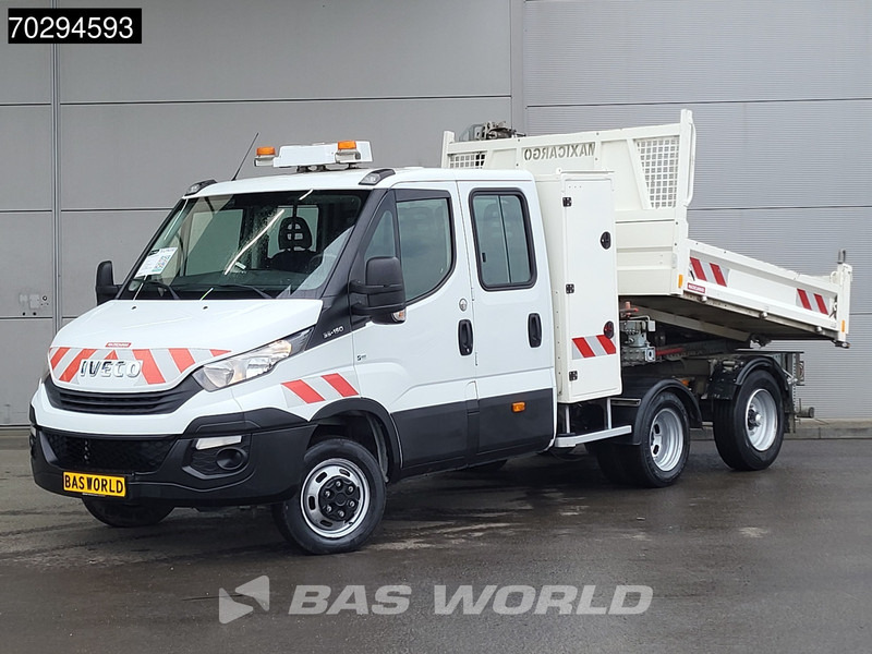 Iveco Daily 35C15 3.0L Kipper met Kist Maxicargo Airco Cruise Camera Euro6 Tipper Benne Kieper 2m3 Airco Dubbel cabine Cruise control - Tipper van: picture 3 Iveco Daily 35C15 3.0L Kipper met Kist Maxicargo Airco Cruise Camera Euro6 Tipper Benne Kieper 2m3 Airco Dubbel cabine Cruise control - Tipper van: picture 3