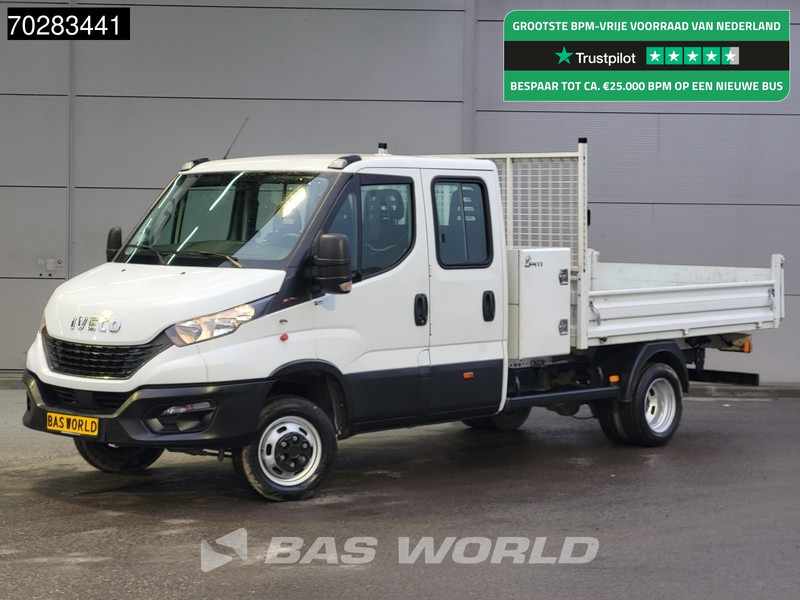 Iveco Daily 35C16 3.0L Open Laadbak Dubbel Cabine met Kist 3,5t trekhaak Dubbellucht Navi Airco Cruise Pritsche Pickup Open Box Airco Dubbel - Flatbed van: picture 1 Iveco Daily 35C16 3.0L Open Laadbak Dubbel Cabine met Kist 3,5t trekhaak Dubbellucht Navi Airco Cruise Pritsche Pickup Open Box Airco Dubbel - Flatbed van: picture 1