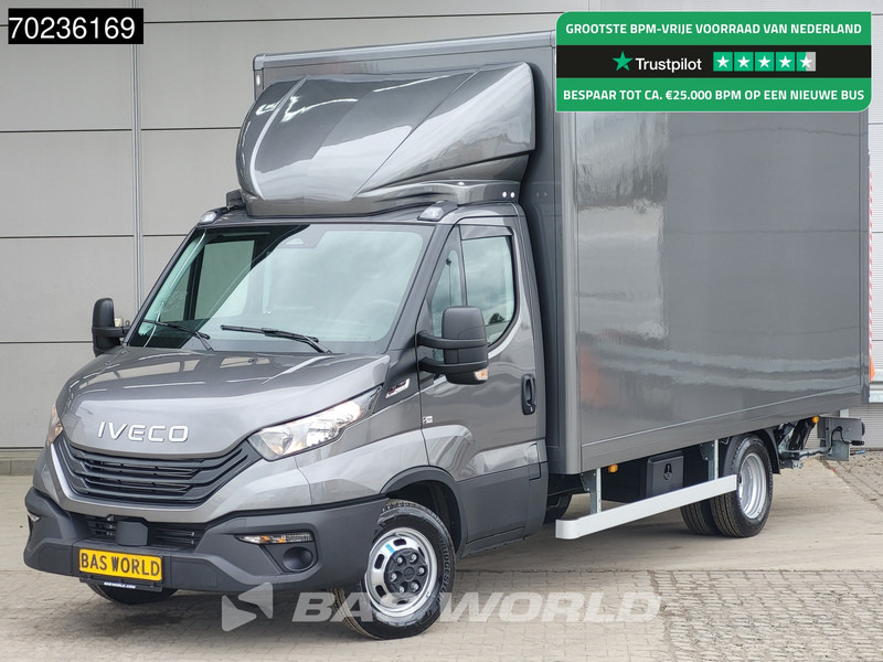 Iveco Daily 35C18 2025 MODEL Automaat 1000kg Laadklep ACC Navi Airco Zijdeur Bakwagen Meubelbak Koffer 21m3 Airco - Box van: picture 1 Iveco Daily 35C18 2025 MODEL Automaat 1000kg Laadklep ACC Navi Airco Zijdeur Bakwagen Meubelbak Koffer 21m3 Airco - Box van: picture 1