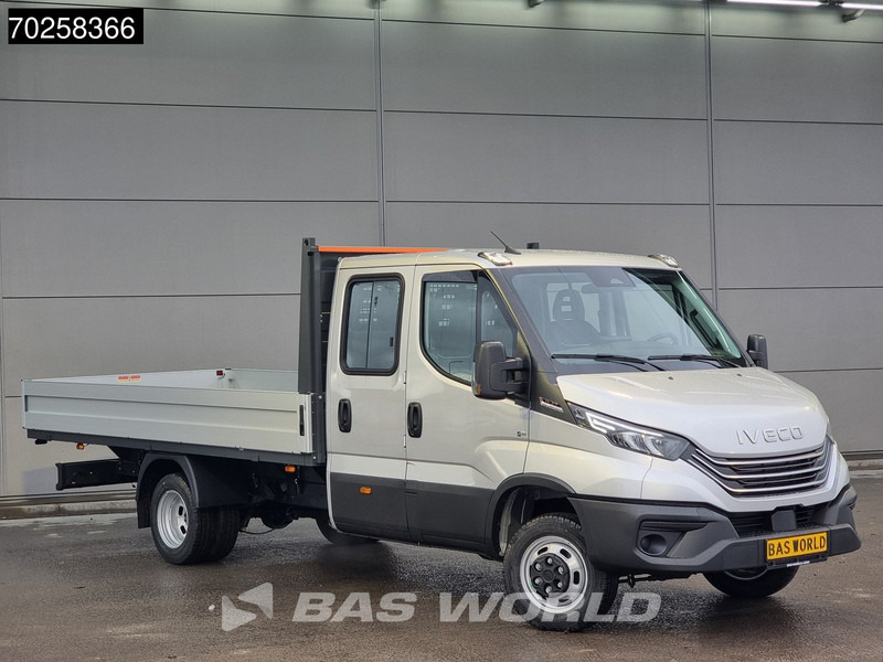 Iveco Daily 35C21 3.0L Automaat 210PK 2025-Model Open laadbak Dubbel Cabine Dubbellucht CarPlay ACC LED 3,5T Trekvermogen Euro6 Pritsche Pic - Flatbed van: picture 3 Iveco Daily 35C21 3.0L Automaat 210PK 2025-Model Open laadbak Dubbel Cabine Dubbellucht CarPlay ACC LED 3,5T Trekvermogen Euro6 Pritsche Pic - Flatbed van: picture 3