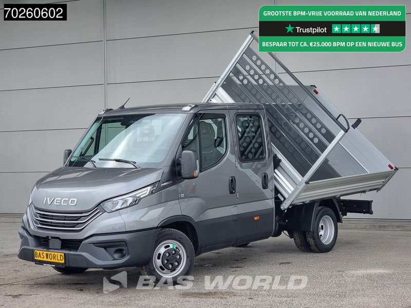 Iveco Daily 35C21 3 zijdige Kipper Dubbel Cabine 210PK 3.0L Dubbellucht Airco Cruise LED Camera Tipper Benne Kieper 2m3 Airco - Tipper van: picture 1 Iveco Daily 35C21 3 zijdige Kipper Dubbel Cabine 210PK 3.0L Dubbellucht Airco Cruise LED Camera Tipper Benne Kieper 2m3 Airco - Tipper van: picture 1