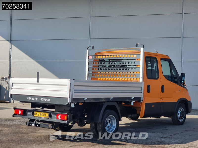 New Tipper van Iveco Daily 35C21 3 zijdige Kipper Dubbel Cabine 210PK 3.0L Dubbellucht Airco Cruise LED Camera Tipper Benne Kieper 2m3 Airco Trekhaak: picture 6