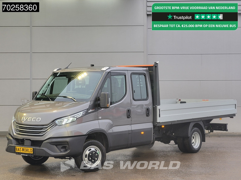 Iveco Daily 35C21 Automaat 2025model Open laadbak Dubbel Cabine CarPlay ACC LED 3,5T Trekvermogen Pritsche Pickup Airco Dubbel cabine - Flatbed van: picture 1 Iveco Daily 35C21 Automaat 2025model Open laadbak Dubbel Cabine CarPlay ACC LED 3,5T Trekvermogen Pritsche Pickup Airco Dubbel cabine - Flatbed van: picture 1