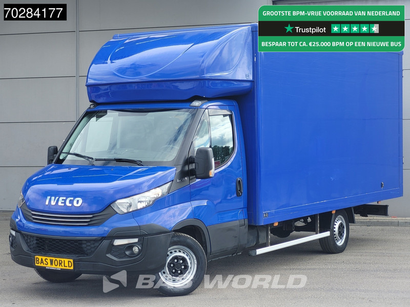 Box van Iveco Daily 35S14 Automaat Bakwagen Achterdeuren 488cm lang! Airco Cruise Camera Euro6 Meubelbak Koffer 24m3 Airco Cruise control: picture 1