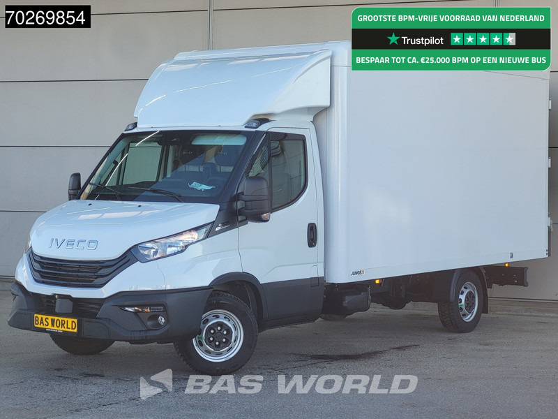 Iveco Daily 35S16 Automaat Bakwagen Achterdeuren Navi Camera ACC Airco Koffer Meubelbak Airco Cruise control - Box van: picture 1 Iveco Daily 35S16 Automaat Bakwagen Achterdeuren Navi Camera ACC Airco Koffer Meubelbak Airco Cruise control - Box van: picture 1