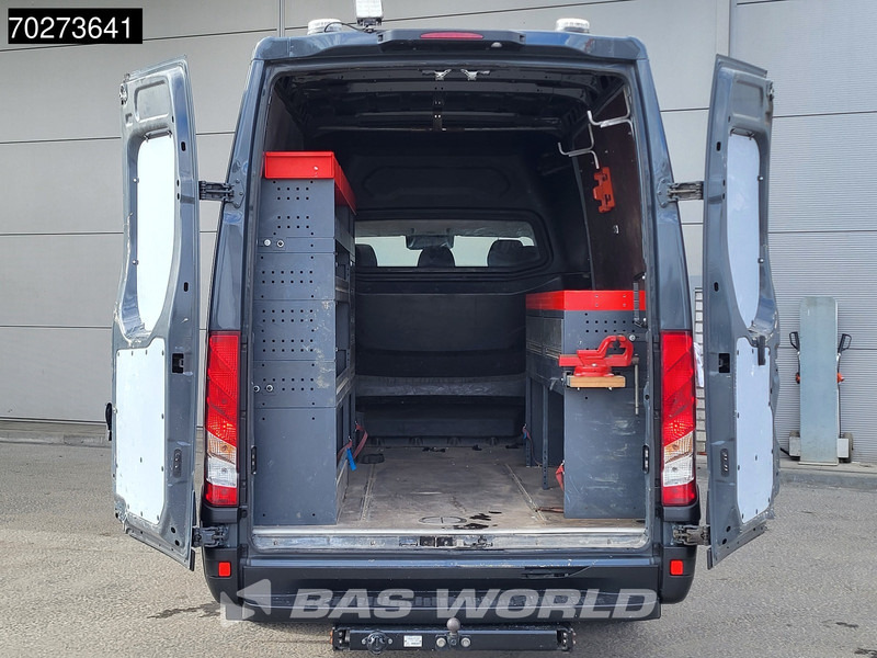 Panel van Iveco Daily 35S16 Dubbel Cabine Automaat 3,5t Trekhaak Werkplaatsinrichting LED Airco Cruise Camera Parkeersensoren DC Doka Mixto 8m3 Airco: picture 5