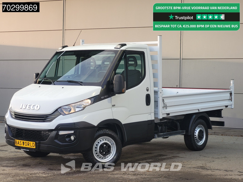 Iveco Daily 35S16 Open Laadbak 3,5t Trekhaak Airco Cruise Euro6 Pritsche Pickup Open Box Airco Trekhaak Cruise control - Flatbed van: picture 1 Iveco Daily 35S16 Open Laadbak 3,5t Trekhaak Airco Cruise Euro6 Pritsche Pickup Open Box Airco Trekhaak Cruise control - Flatbed van: picture 1