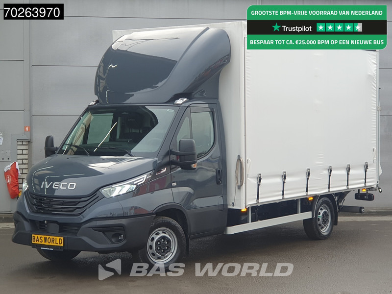 Iveco Daily 35S18 3.0L Automaat Schuifzeilen met Laadklep ACC Navi Bakwagen Schuifzeil Zeilen Koffer Meubelbak 22m3 Airco - Curtain side van: picture 1 Iveco Daily 35S18 3.0L Automaat Schuifzeilen met Laadklep ACC Navi Bakwagen Schuifzeil Zeilen Koffer Meubelbak 22m3 Airco - Curtain side van: picture 1