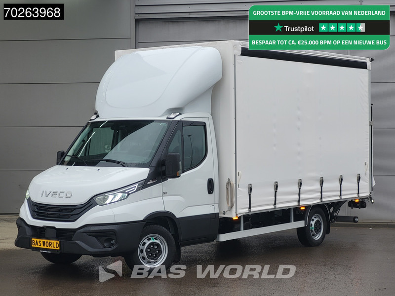 Iveco Daily 35S18 3.0L Automaat Schuifzeilen met Laadklep ACC Navi Bakwagen Schuifzeil Zeilen Koffer Meubelbak 28m3 Airco - Curtain side van: picture 1 Iveco Daily 35S18 3.0L Automaat Schuifzeilen met Laadklep ACC Navi Bakwagen Schuifzeil Zeilen Koffer Meubelbak 28m3 Airco - Curtain side van: picture 1