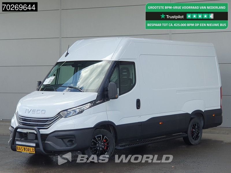 Iveco Daily 35S21 3.0L Automaat Black Edition 2025 model L2H2 Trekhaak Tacho ACC LED CarPlay Velgen Camera 12m3 Airco Trekhaak - Panel van: picture 1 Iveco Daily 35S21 3.0L Automaat Black Edition 2025 model L2H2 Trekhaak Tacho ACC LED CarPlay Velgen Camera 12m3 Airco Trekhaak - Panel van: picture 1
