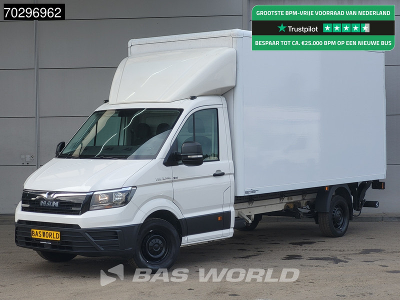 MAN TGE 3.140 Laadklep Automaat Bakwagen Airco Cruise Camera Euro6 Meubelbak Koffer Airco Cruise control - Box van: picture 1 MAN TGE 3.140 Laadklep Automaat Bakwagen Airco Cruise Camera Euro6 Meubelbak Koffer Airco Cruise control - Box van: picture 1