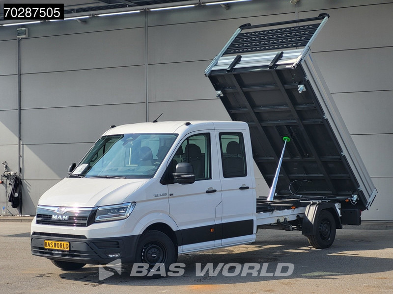 New Tipper van MAN TGE 3.180 Driezijdige Kipper Automaat Dubbel Cabine 2025 Facelift 180PK Trekhaak LED Navi ACC Airco Cruise Euro6 Kipper Tippe Benne Kieper: picture 5 New Tipper van MAN TGE 3.180 Driezijdige Kipper Automaat Dubbel Cabine 2025 Facelift 180PK Trekhaak LED Navi ACC Airco Cruise Euro6 Kipper Tippe Benne Kieper: picture 5