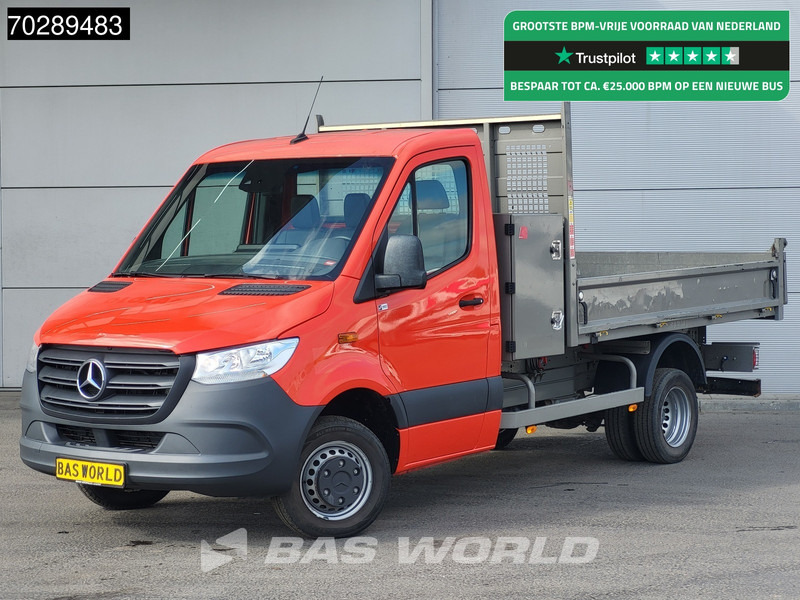 Mercedes-Benz Sprinter 514 CDI Open Laadbak met Kist Dubbellucht 3,5t Trekhaak Airco Cruise Euro6 Pritsche Pickup Open Box 2m3 Airco Trekhaak Cruise co - Flatbed van: picture 1 Mercedes-Benz Sprinter 514 CDI Open Laadbak met Kist Dubbellucht 3,5t Trekhaak Airco Cruise Euro6 Pritsche Pickup Open Box 2m3 Airco Trekhaak Cruise co - Flatbed van: picture 1