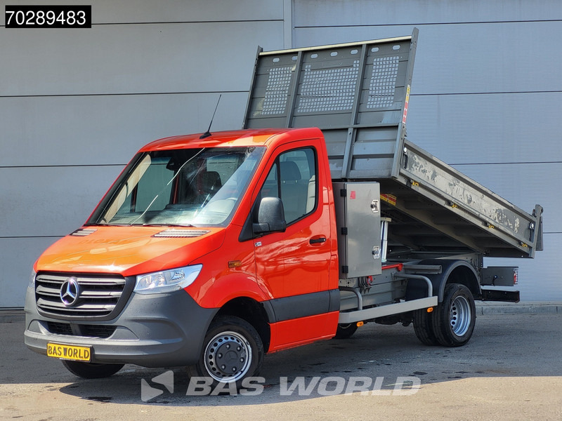 Mercedes-Benz Sprinter 514 CDI Open Laadbak met Kist Dubbellucht 3,5t Trekhaak Airco Cruise Euro6 Pritsche Pickup Open Box 2m3 Airco Trekhaak Cruise co - Flatbed van: picture 3 Mercedes-Benz Sprinter 514 CDI Open Laadbak met Kist Dubbellucht 3,5t Trekhaak Airco Cruise Euro6 Pritsche Pickup Open Box 2m3 Airco Trekhaak Cruise co - Flatbed van: picture 3