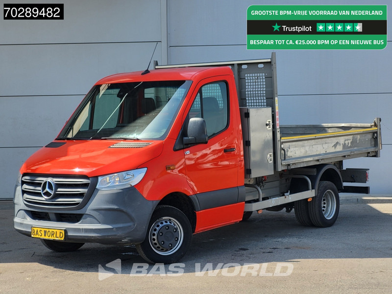 Mercedes-Benz Sprinter 514 CDI Open Laadbak met Kist Dubbellucht 3,5t Trekhaak Airco Cruise Euro6 Pritsche Pickup Open Box 2m3 Airco Trekhaak Cruise co - Flatbed van: picture 1 Mercedes-Benz Sprinter 514 CDI Open Laadbak met Kist Dubbellucht 3,5t Trekhaak Airco Cruise Euro6 Pritsche Pickup Open Box 2m3 Airco Trekhaak Cruise co - Flatbed van: picture 1