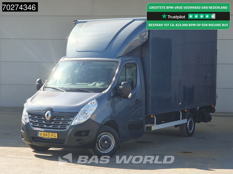 Renault Master 145PK Bakwagen 1000KG Laadklep Trekhaak Zijdeur Navi Lat om Lat Airco Cruise Meubelbak Koffer 20m3 Airco Trekhaak Cruise control - Box van: picture 1 Renault Master 145PK Bakwagen 1000KG Laadklep Trekhaak Zijdeur Navi Lat om Lat Airco Cruise Meubelbak Koffer 20m3 Airco Trekhaak Cruise control - Box van: picture 1