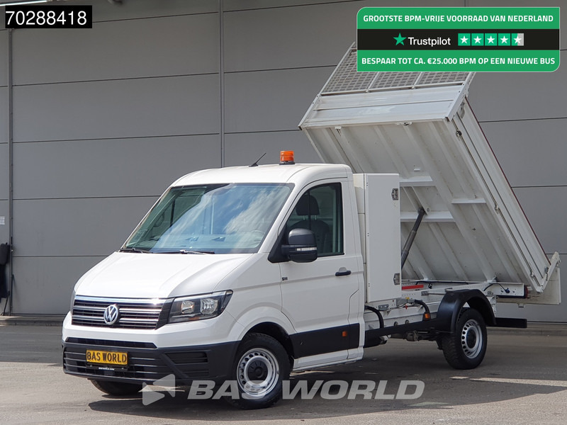 Volkswagen Crafter 140pk Kipper met Kist Trekhaak Airco Euro6 Kipper Tipper Benne Airco Trekhaak - Tipper van: picture 1 Volkswagen Crafter 140pk Kipper met Kist Trekhaak Airco Euro6 Kipper Tipper Benne Airco Trekhaak - Tipper van: picture 1