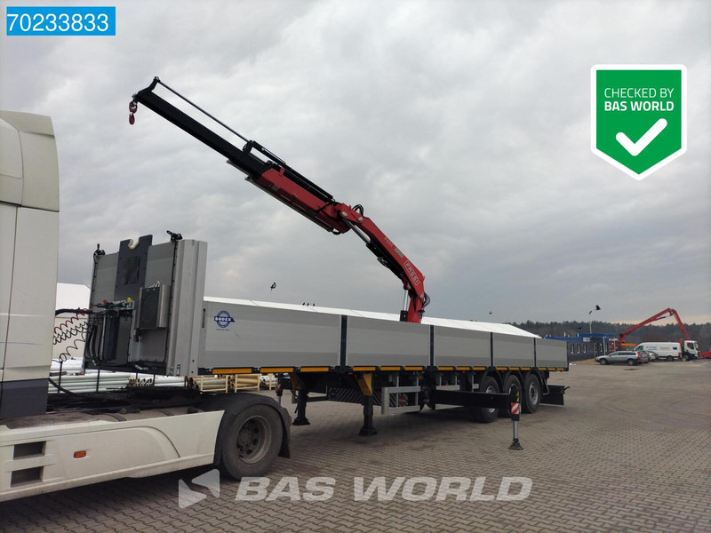 Bodex KIS3B 3 axles NEW! Fassi F235A.0.23 - Dropside/ Flatbed semi-trailer: picture 1 Bodex KIS3B 3 axles NEW! Fassi F235A.0.23 - Dropside/ Flatbed semi-trailer: picture 1
