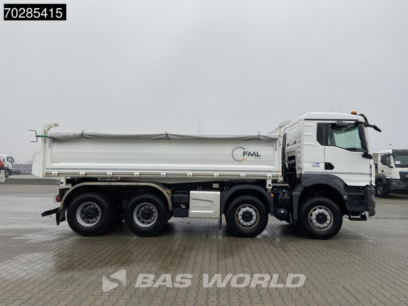 Tipper MAN TGS 35.440 TGS 8X4 14m3 3-Way tipper Hardox Big-Axle Steel-suspension Euro 6: picture 8