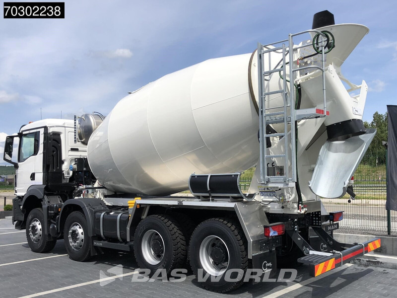 MAN TGS 41.400 8X4 10m3 FML mixer Steelsuspension Manual Airco EURO 2 - Concrete mixer truck: picture 2 MAN TGS 41.400 8X4 10m3 FML mixer Steelsuspension Manual Airco EURO 2 - Concrete mixer truck: picture 2
