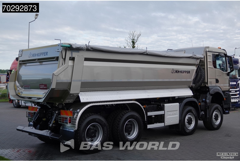 New Tipper MAN TGS 41.480 TGS 8X6 Hardox Steel Tipper Big-Axle Euro 6: picture 11