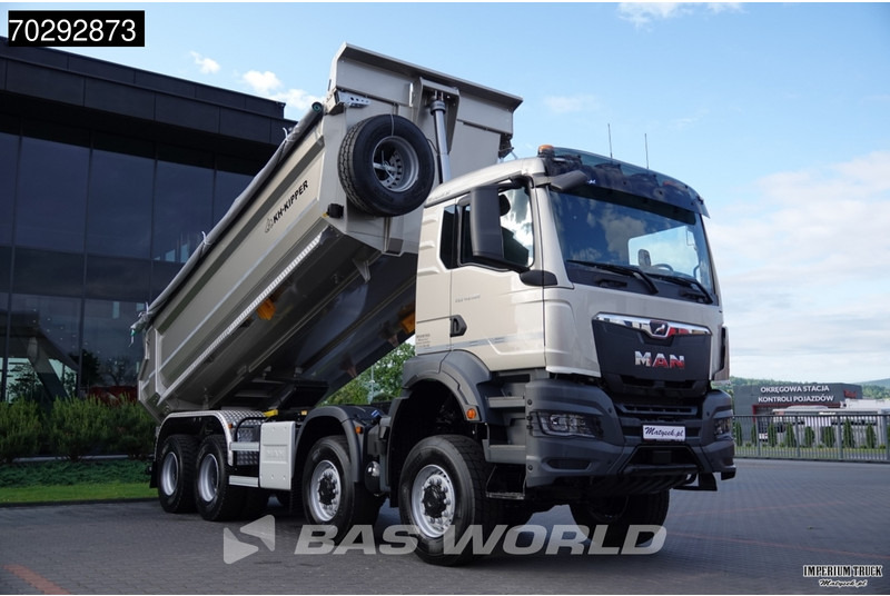 New Tipper MAN TGS 41.480 TGS 8X6 Hardox Steel Tipper Big-Axle Euro 6: picture 12