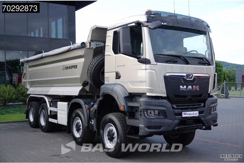 New Tipper MAN TGS 41.480 TGS 8X6 Hardox Steel Tipper Big-Axle Euro 6: picture 19