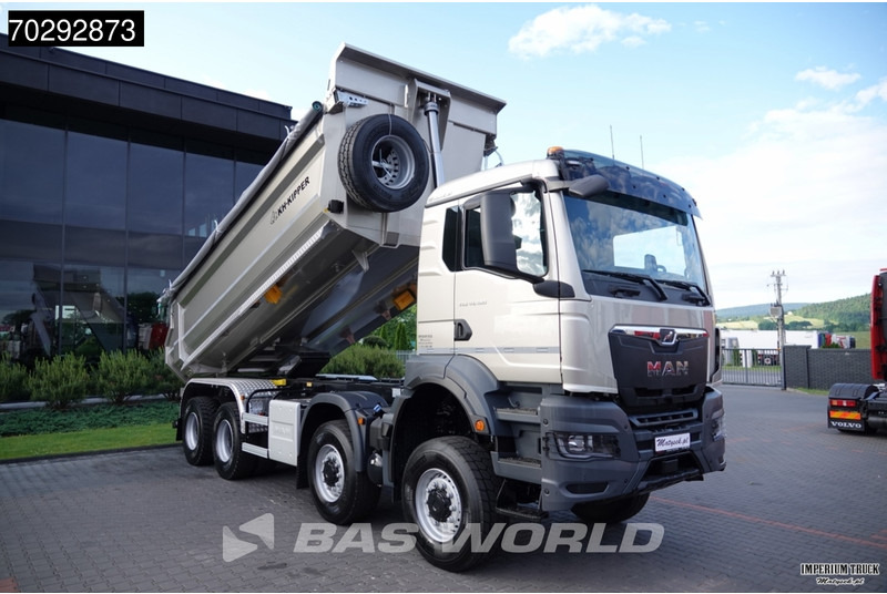 New Tipper MAN TGS 41.480 TGS 8X6 Hardox Steel Tipper Big-Axle Euro 6: picture 14