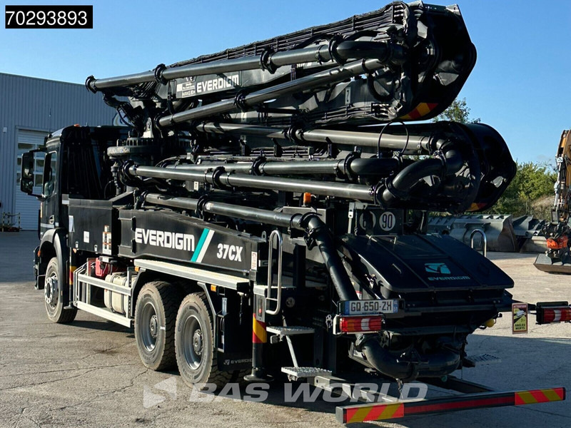 Mercedes-Benz Arocs 2840 Arocs 6X4 Unused! Everdigm 37CX-5 concrete pump Steel Suspension Automatic Euro 6 - Concrete pump truck: picture 2 Mercedes-Benz Arocs 2840 Arocs 6X4 Unused! Everdigm 37CX-5 concrete pump Steel Suspension Automatic Euro 6 - Concrete pump truck: picture 2