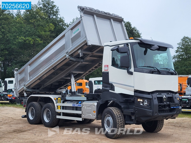 Renault K 520 6X6 6x6 Big-Axle 15m3 3-Seiten-Kipper Automatic Euro 6 - Tipper: picture 3 Renault K 520 6X6 6x6 Big-Axle 15m3 3-Seiten-Kipper Automatic Euro 6 - Tipper: picture 3
