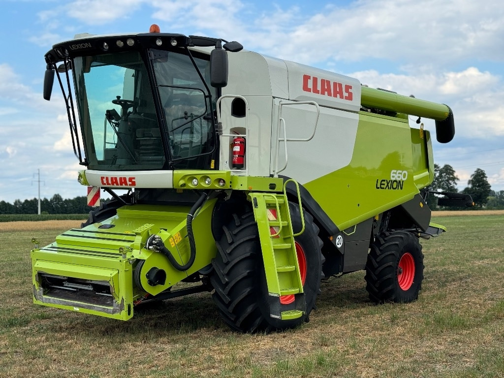 Claas Lexion 660 + claas vario 750 - Combine harvester: picture 2 Claas Lexion 660 + claas vario 750 - Combine harvester: picture 2