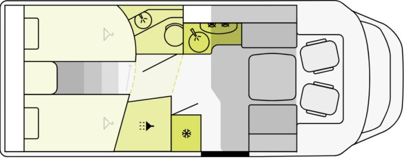 Etrusco T 7400 SBC - Semi-integrated motorhome: picture 1 Etrusco T 7400 SBC - Semi-integrated motorhome: picture 1