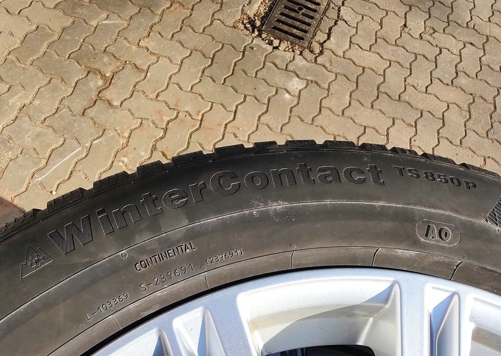 Wheel and tire package for Car Koła felgi aluminiowe Audi Q8 SQ8 z oponami zimowymi Continental WinterContact TS850P 265/50 R20 H XL: picture 11