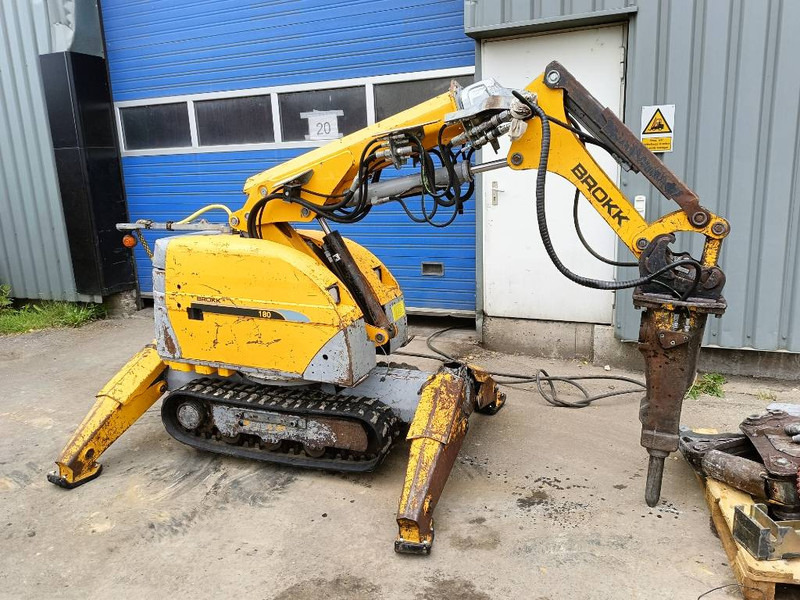 Brokk 180 demolition remote robot excavator husqvarna - Crawler excavator: picture 1 Brokk 180 demolition remote robot excavator husqvarna - Crawler excavator: picture 1