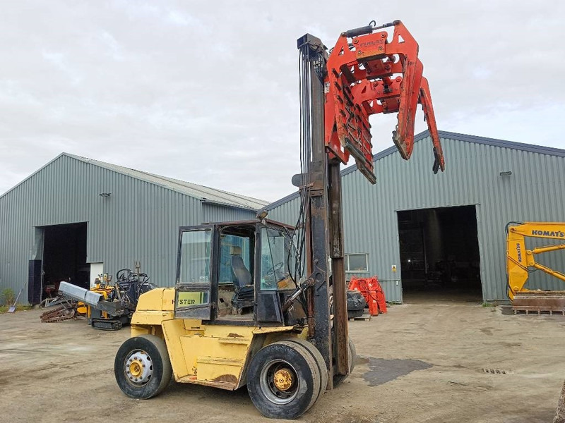 Hyster H 12.00 XL 12 ton heftruck met stenenklem forklift - Diesel forklift: picture 2 Hyster H 12.00 XL 12 ton heftruck met stenenklem forklift - Diesel forklift: picture 2