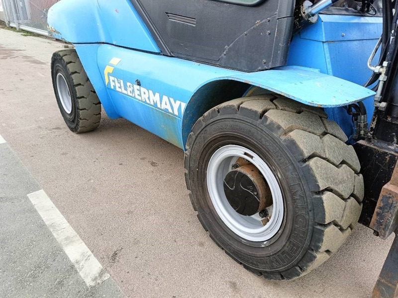 Diesel forklift Manitou MI 70 H freelift ruw terrein 7 T heftruck forklift: picture 19