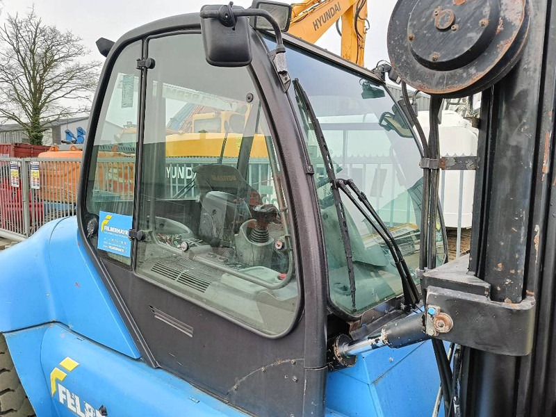 Diesel forklift Manitou MI 70 H freelift ruw terrein 7 T heftruck forklift: picture 14