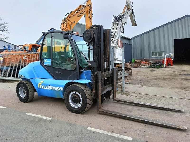 Diesel forklift Manitou MI 70 H freelift ruw terrein 7 T heftruck forklift: picture 10