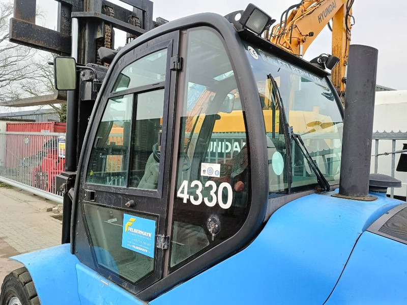 Diesel forklift Manitou MI 70 H freelift ruw terrein 7 T heftruck forklift: picture 17