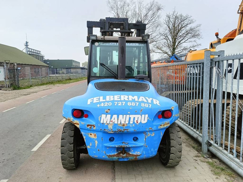 Diesel forklift Manitou MI 70 H freelift ruw terrein 7 T heftruck forklift: picture 6