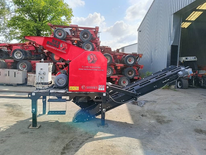 Mobile crusher Red Rhino 5000 es crusher 15 kw electric vergruizer 2024 CE: picture 12