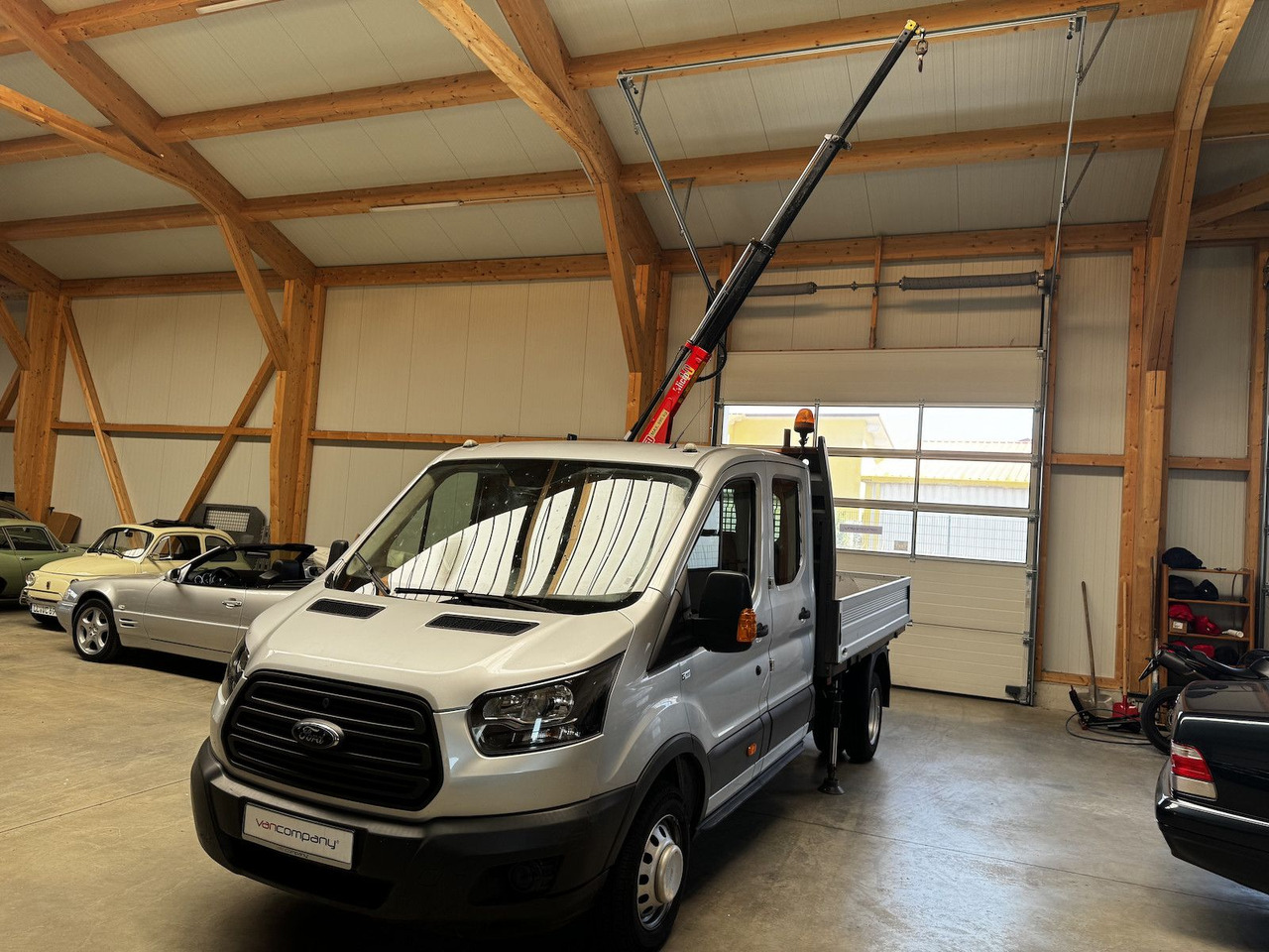Ford Transit FT 350 DokaTdCI 1.2t Fassi Kran - Flatbed van, Combi van: picture 4 Ford Transit FT 350 DokaTdCI 1.2t Fassi Kran - Flatbed van, Combi van: picture 4