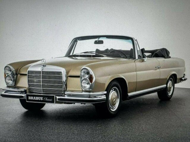MERCEDES-BENZ 280 SE Cabrio W111 BRABUS-Classic MwSt. awb.... - Convertible: picture 3 MERCEDES-BENZ 280 SE Cabrio W111 BRABUS-Classic MwSt. awb.... - Convertible: picture 3