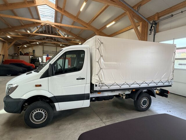 MERCEDES-BENZ Sprinter 316 CDI Pritsche 4x4 Allrad Plane... - Curtain side van: picture 2 MERCEDES-BENZ Sprinter 316 CDI Pritsche 4x4 Allrad Plane... - Curtain side van: picture 2